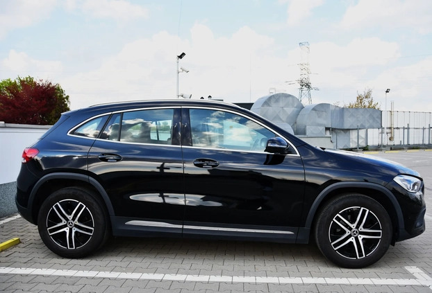 Mercedes-Benz GLA cena 143900 przebieg: 95380, rok produkcji 2021 z Piaseczno małe 326